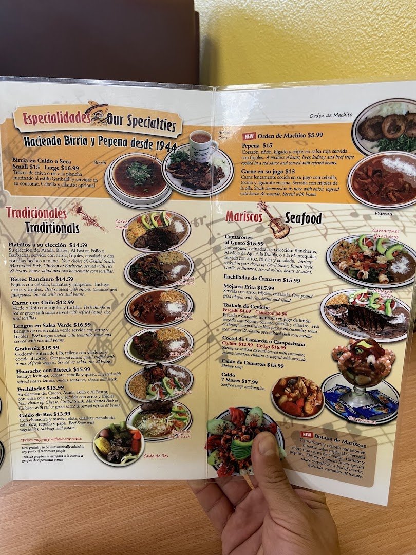 Warm interior for groups and solo dining